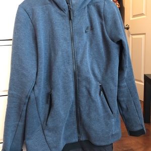 Blue Nike Zip Up Jacket